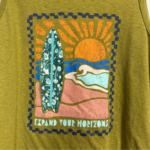 NEW Treasure & Bond Tank Top Girls Size Medium 8 10 Kids Green Surf NWOT - Picture 3 of 6